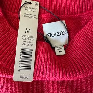 NIC+ZOE Women's Amaryllis Sweater